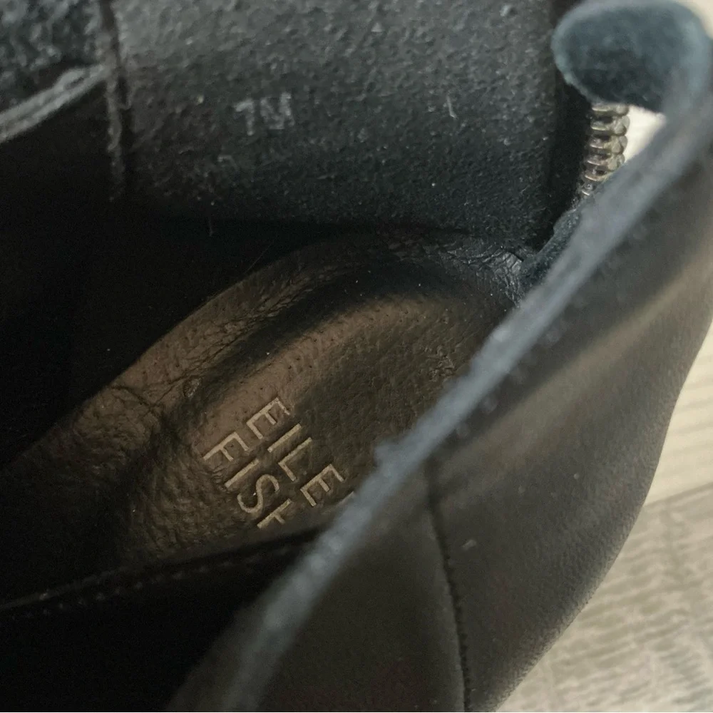 Eileen fisher Cosmo black classy platform shoes size 7